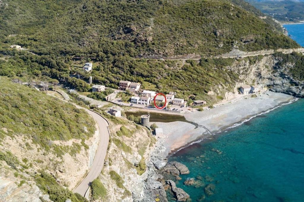Cap Corse - Grande Maison Au Bord De Mer - Pmr Grillasca Экстерьер фото